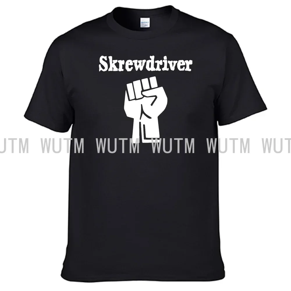 Band Skrewdrivers T-Shirt T-Shirt aus 100 % Baumwolle