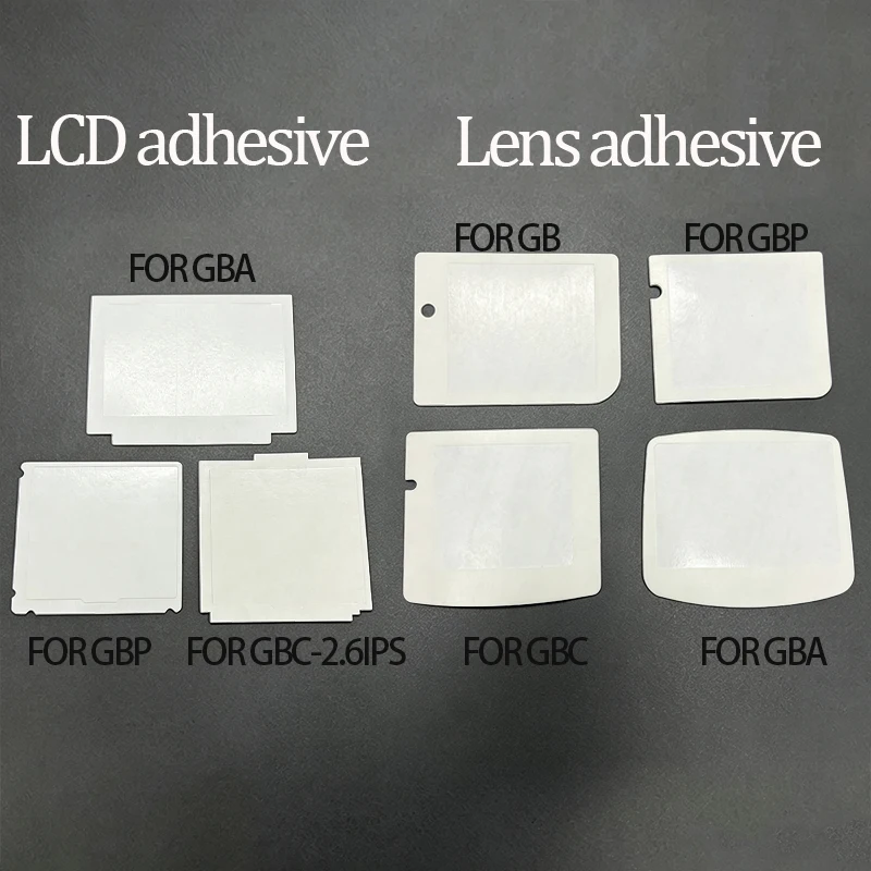 1Piece Glass Lens  / LCD Screen Double-Sided Adhesive Tape For Gameboy DMG GB GBP GBC GBA Viscose Replacement