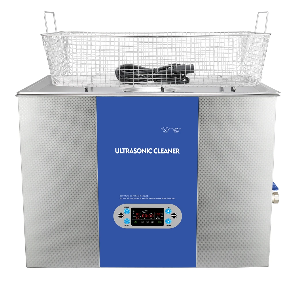 Best Supplier 30 Liter Digital LCD Display Ultrasonic Cleaner Ultrasonic Cleaning Machine With Timer And Heater