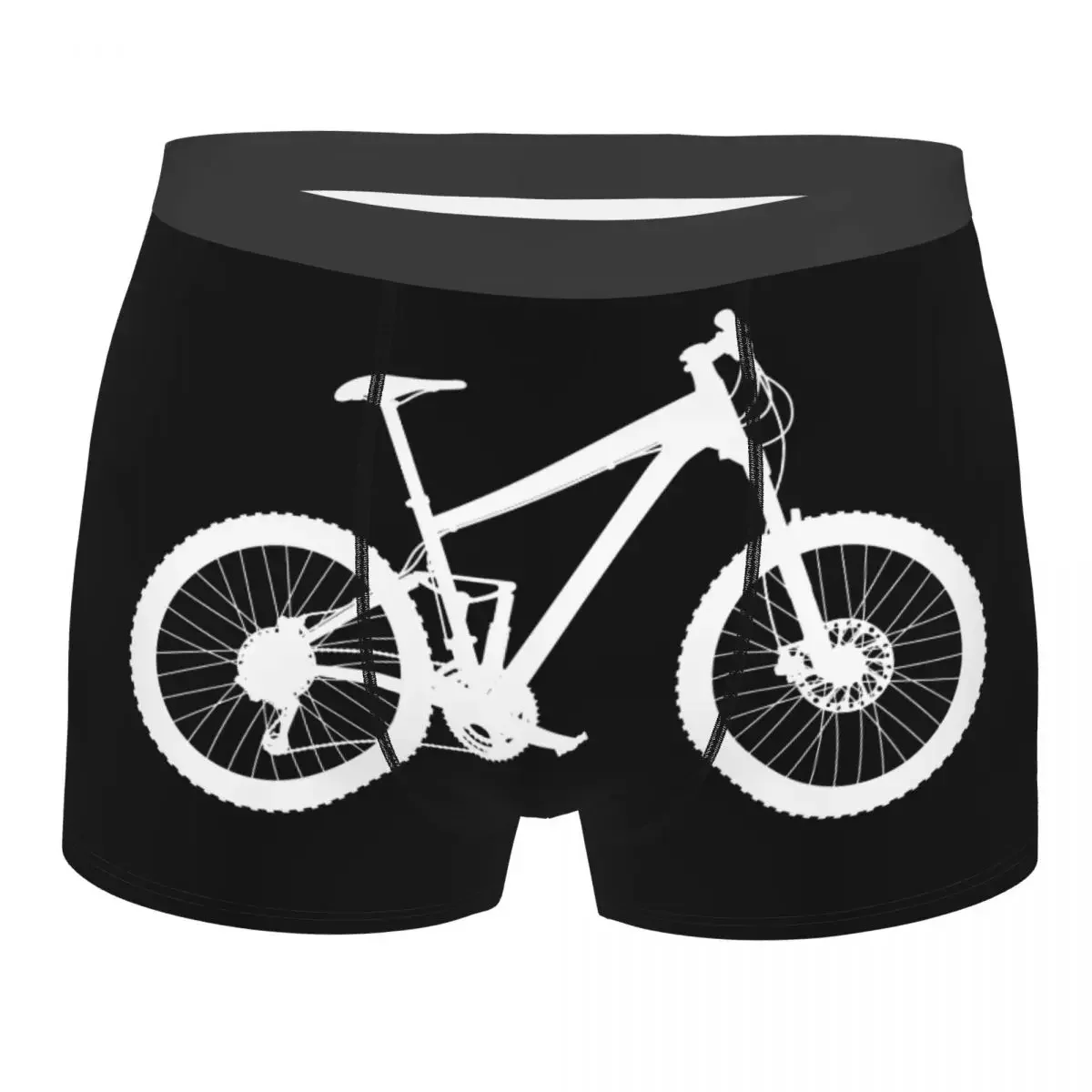 MTB Mountain Bike Boxer Shorts For Men 3D Printed Bicycle Cyclist Biking Underwear Panties Briefs Breathable Underpants