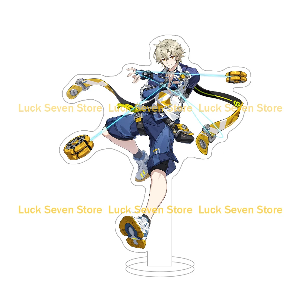 New game ANANTA Alan Mechanika Bansy Dila Taffy Ringo Aileen Lykaia Acrylic stand anime Toy desk ornament holiday gift view 6