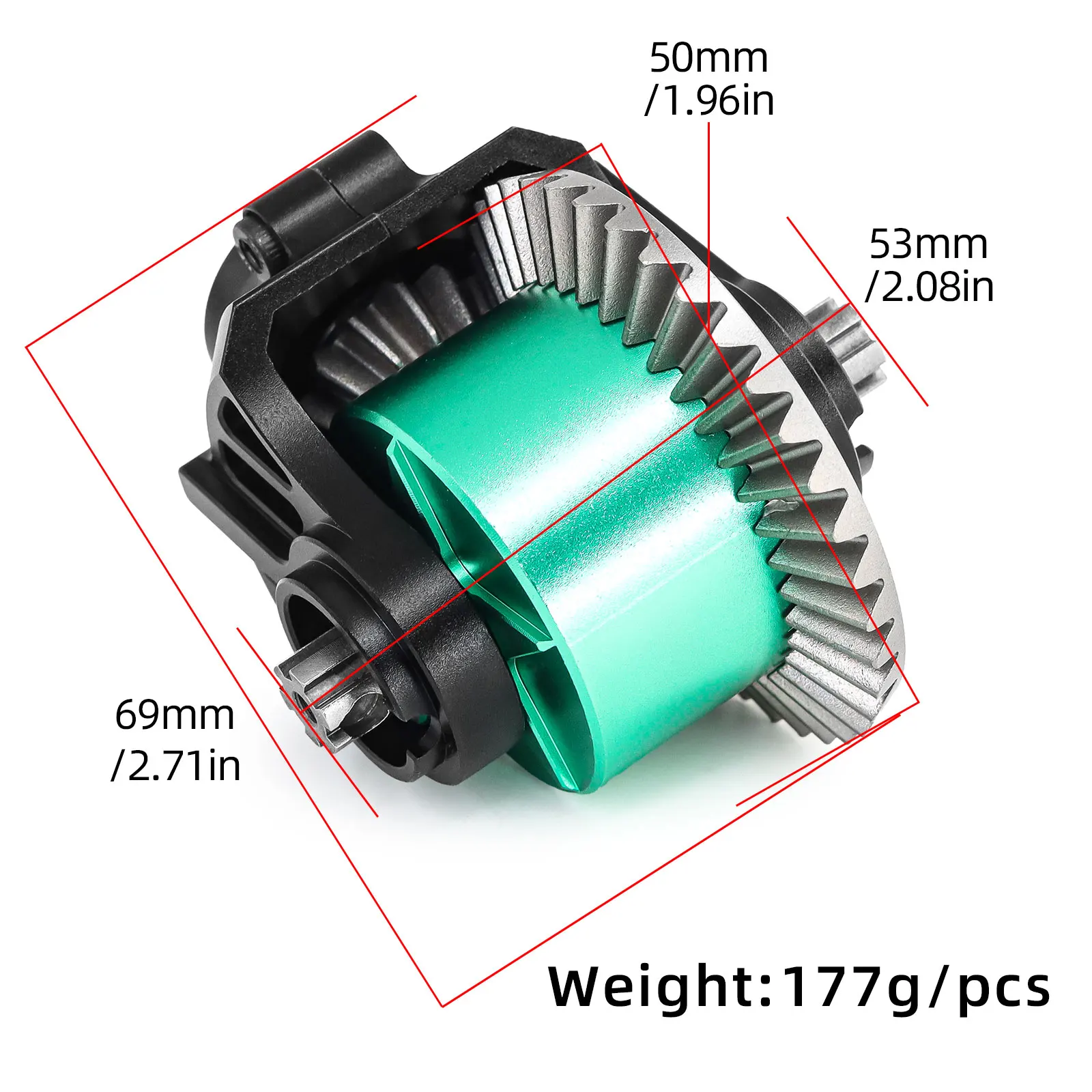 Arrma Front and Rear Universal Differential 13T-37T Differential Gear Ara310956 Ar310783 Vendetta Typhon Infraction Vorteks Senton Outcast Big Rock