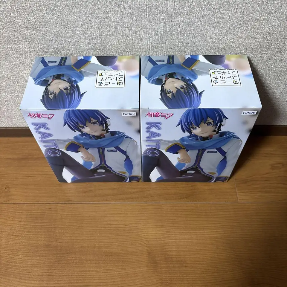 初音ミク カイト　ぬーどるストッパーフィギュア　KAITO ふわぷち Sc5155400224340f194c4bd3642cfd