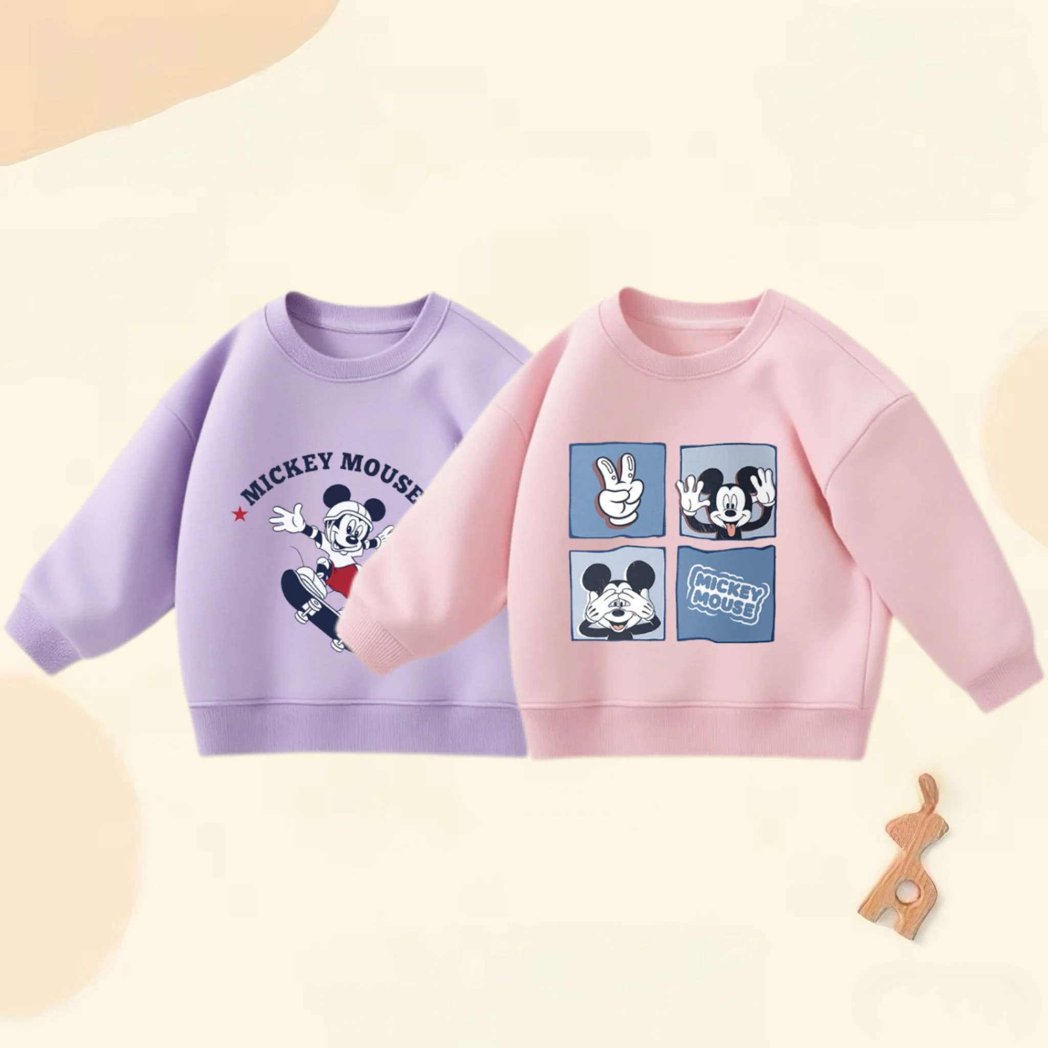 

Long Sleeve Boys And Girls Cute Printed Sweatshirts Loose Casual Sports Wear Round Neck Tops Toddler New Style Cute Sweatshirts