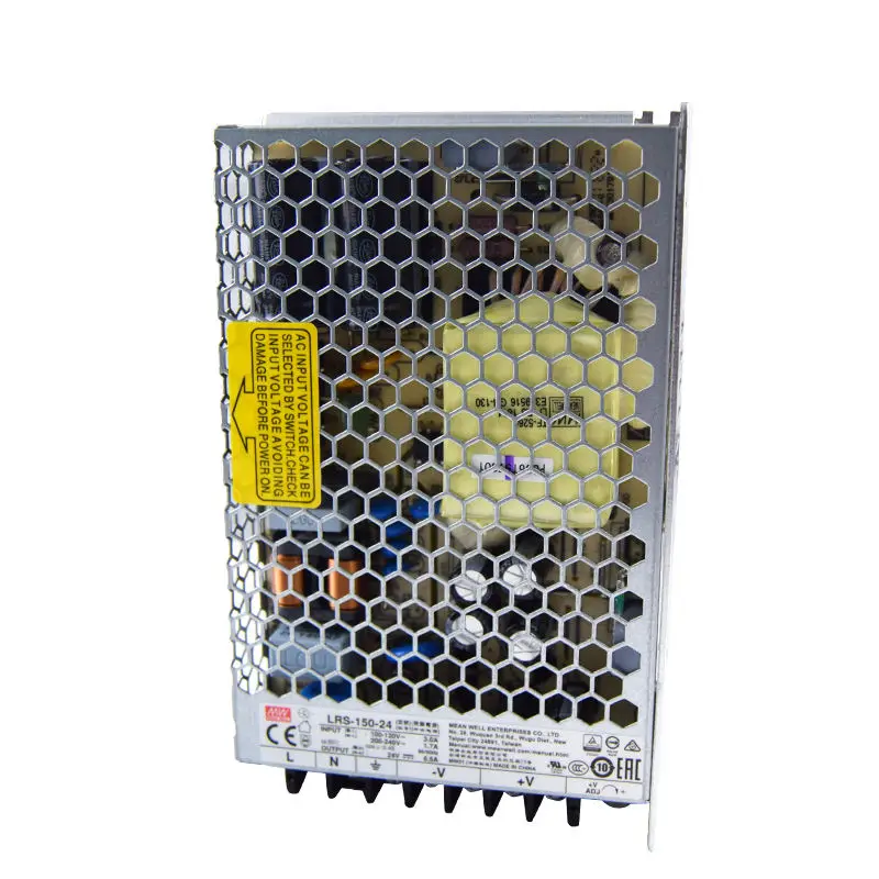 Meanwell-Hmi用スイッチング電源,LRS-150-24, 150w,24v,6.5a,シングル出力