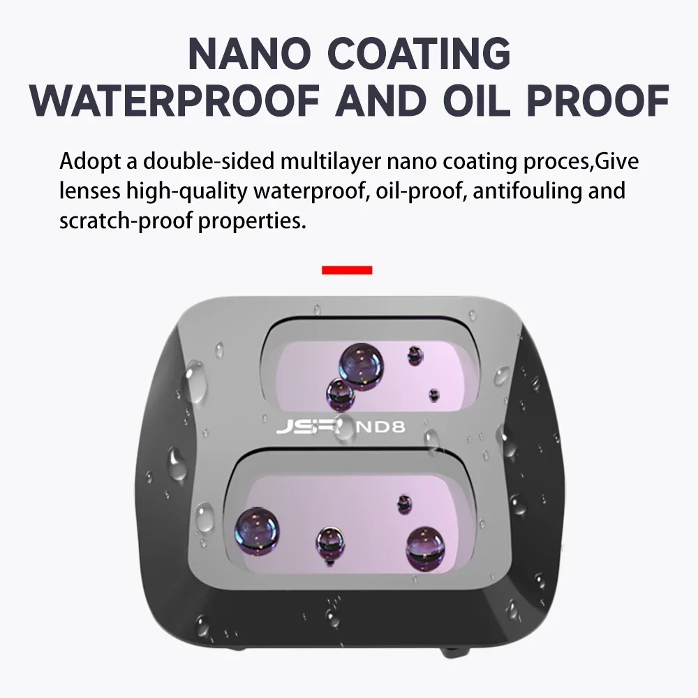 مجموعات مرشح ل DJI AIR 3 الطائرة بدون طيار عدسة الكاميرا المحددة سبائك الألومنيوم MCUV CPL ND8/16/32/64/256/1000 NDPL ليلة ستار الملحقات