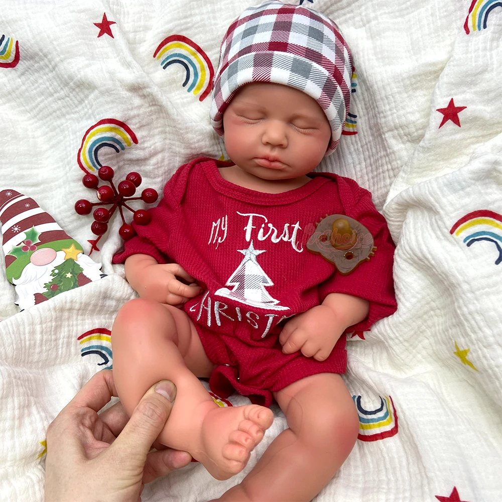 دمية سيليكون ناعمة بالكامل بطو - مراجعة Reborn Baby Doll Silicone Realistic وسعره