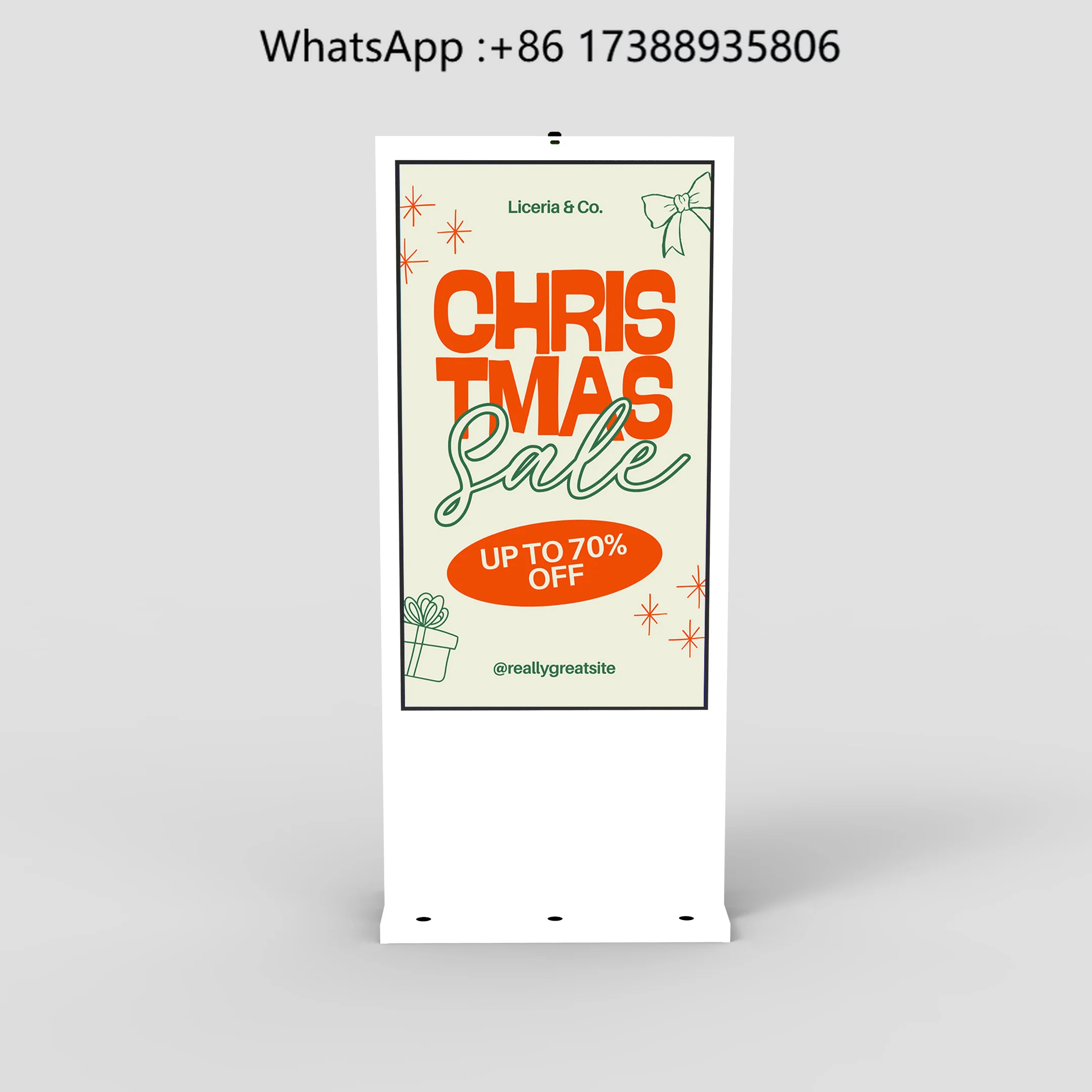 Outdoor Digital Signage Other Advertising Equipment Digital Outdoor Advertising Display Touch Screen Monitors