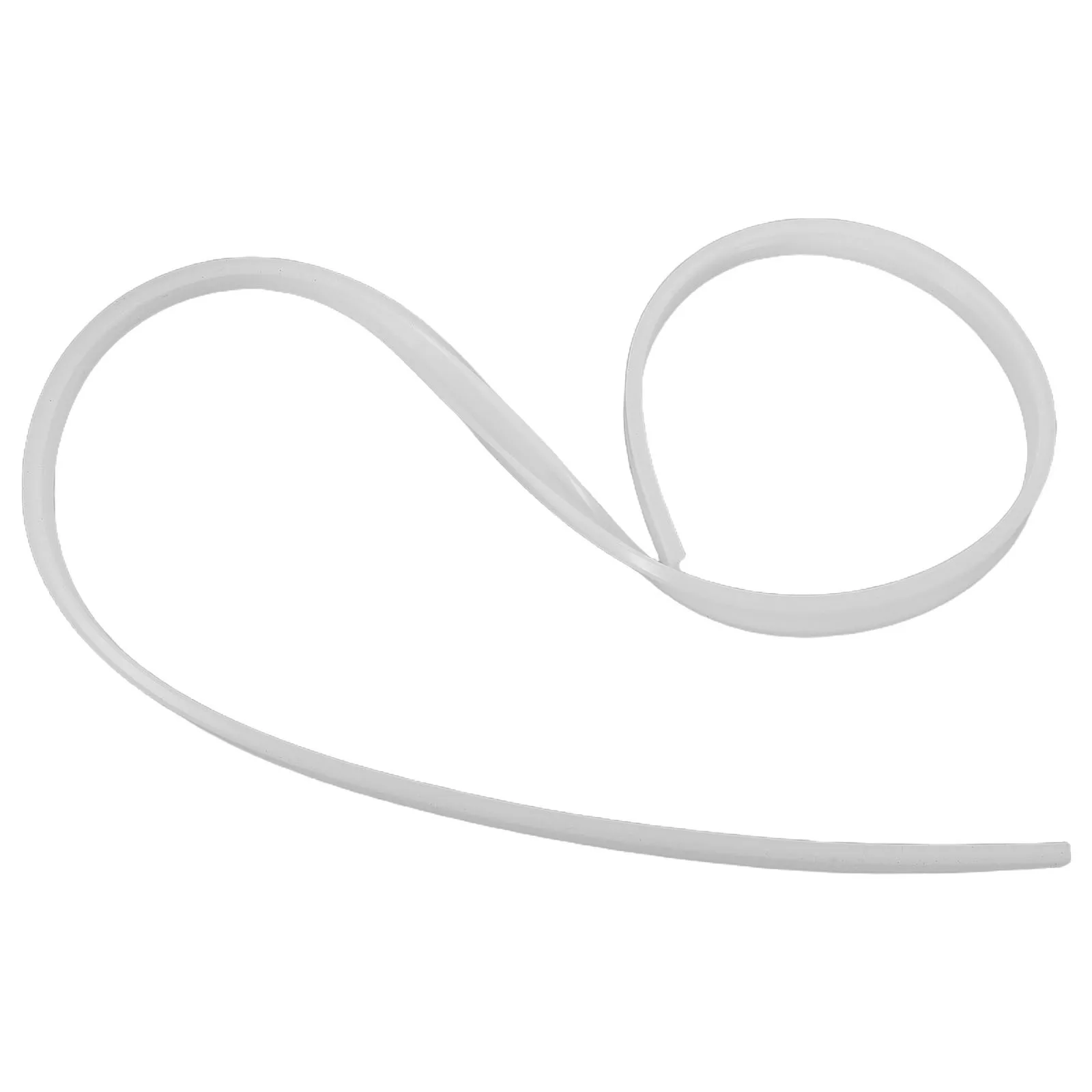 Curved 10Mm LED Light Strip Channel Diffuser Flexible PVC Casing for Even Light Distribution Dustproof Tape Lighting Track