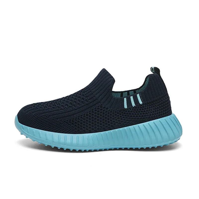 2024 New Breathable Knit Sports Shoes for Kids Ultra Soft Socks Sneakers Children Casual Slip On Shoe for Boys Girls Lightweight