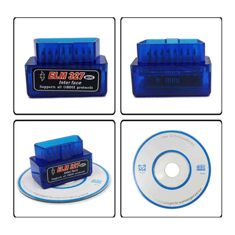 

Мини ELM327 Bluetooth V2.1 OBD2 Автомобильный диагностический сканер ODB2 Считыватель кодов сканирования ODB2 Диагностический инструмент