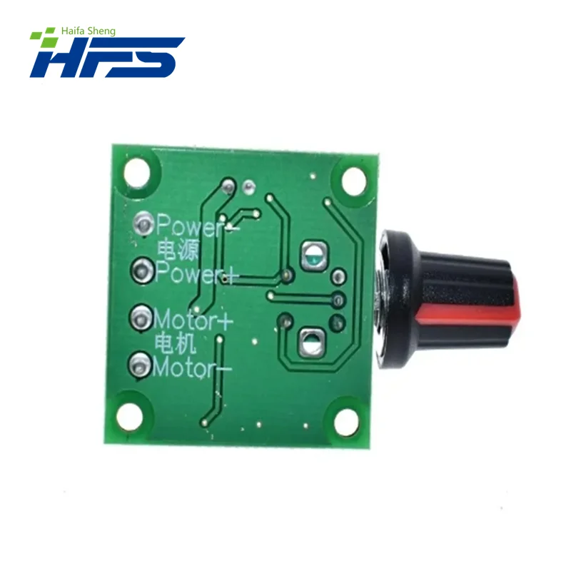 DC 1.8V 3V 5V 6V 12V 2A PWM Motor Speed Controller Low Voltage Motor Speed Controller PWM 0-100% Adjustable Drive Module