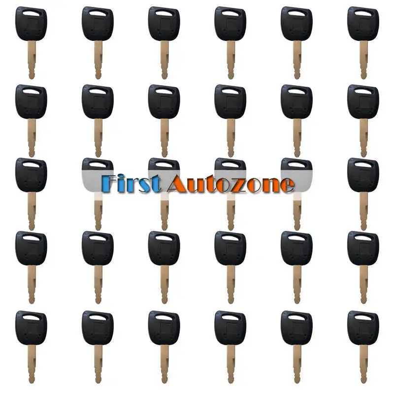 30 pezzi 801503883-1 Chiave di avvio serratura chiavi di accensione Parti dell'escavatore compatibili con XCMG 80 85 150 215 60 Attrezzature pesanti