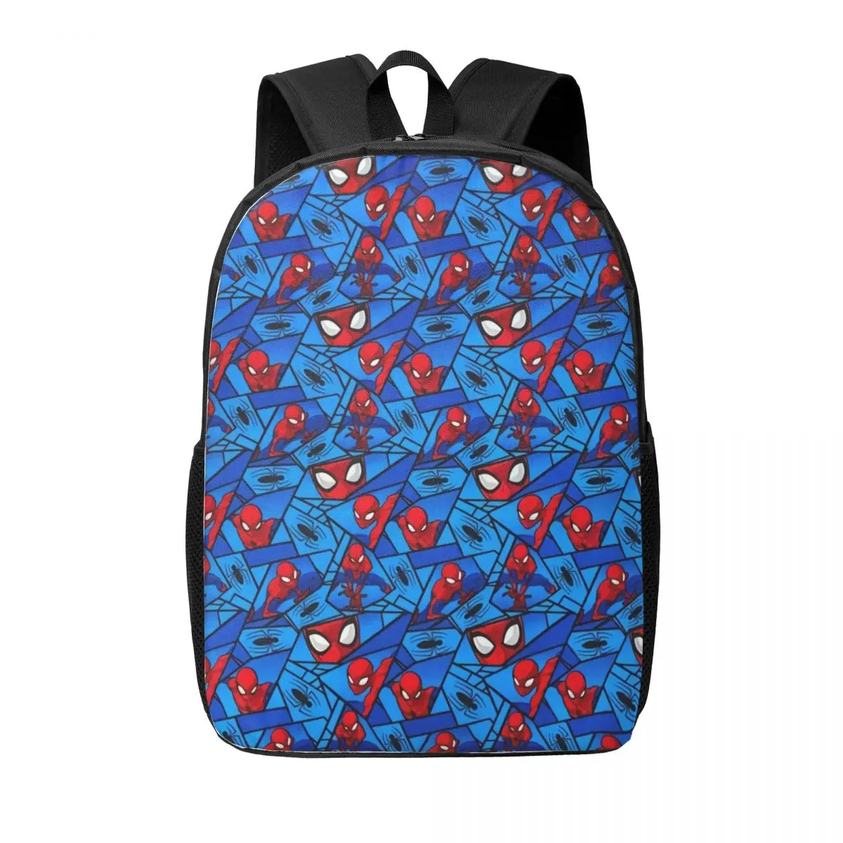 Custom Spider Man Face Backpacks Men Women Basic Bookbag for School College Superhero Bags