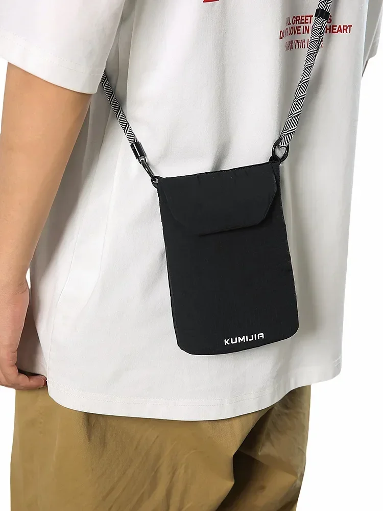 Multifunktionale Handytasche, Mini-Umhängetasche, Reise-Geldbörse, Puffy-Handtasche, RFID-Organizer-Etui, leicht zu versteckende Tasche – Detail 6