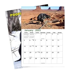 New 2025 Dogs Pooping Calendar 2025