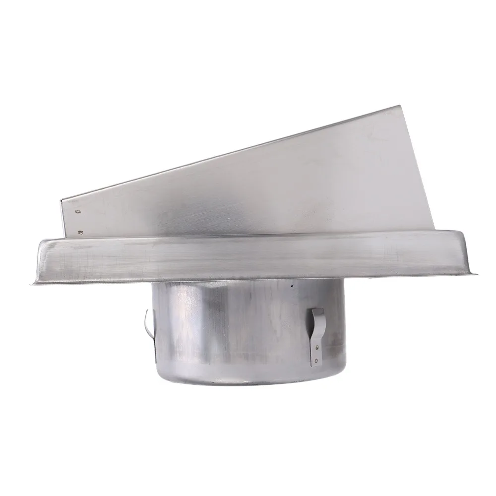 Durable Stainless Steel Dryer Vent Cover Mesh Screen Square Exterior Wall Vent Cover Exhaust Vent Hood Bathroom