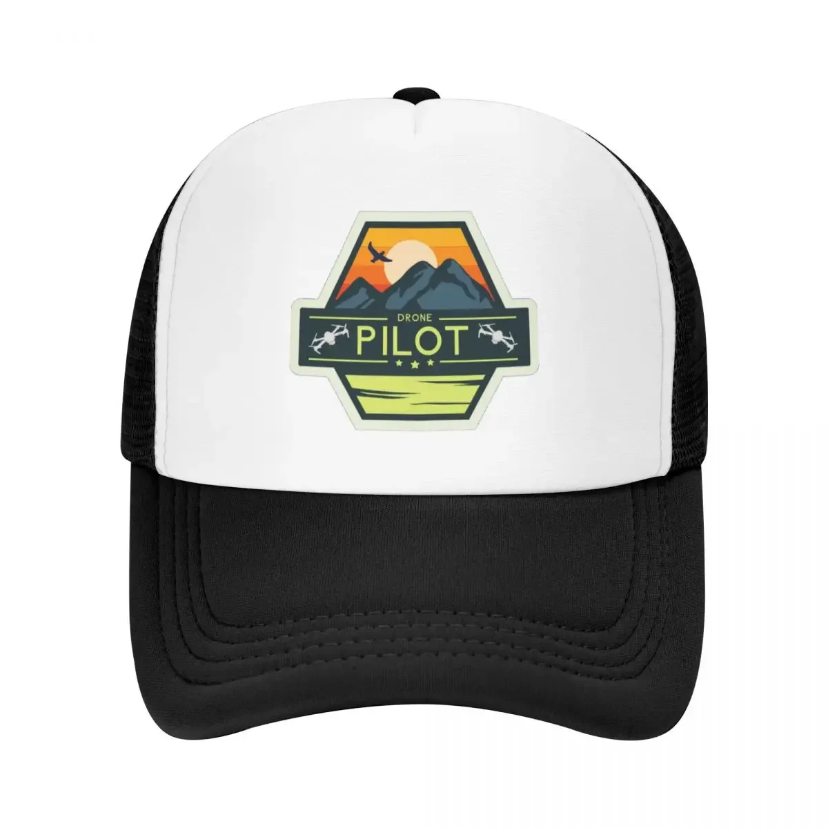 Drone Pilot Logo Gorra de béisbol Gorra de golf Sombrero de verano Sombrero de golf Sombreros para el sol para mujeres Hombres