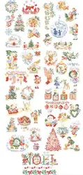 Home Fun Cross Stitch Kits Package Greeting Needlework Counted Kits New Style Joy Sunday Kits Embroidery Cross-stitch Craft DIY