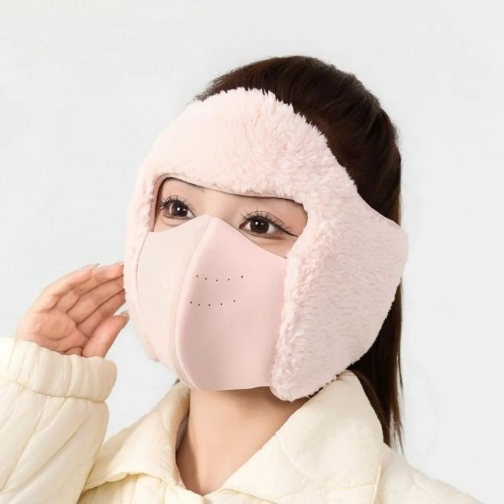 Fashion Winter Thermal Balaclava Warm Fleece Ski Mask Breathable Earflaps Ear Muffs Snowboarding