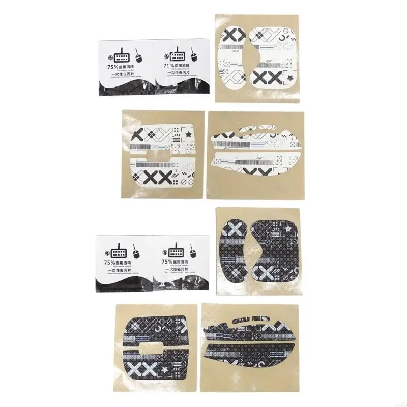 Pelle del mouse Nastro antiscivolo per mouse Pattini per mouse Adesivi laterali per mouse per l'assorbimento delle umidità del mouse Pulsar x2