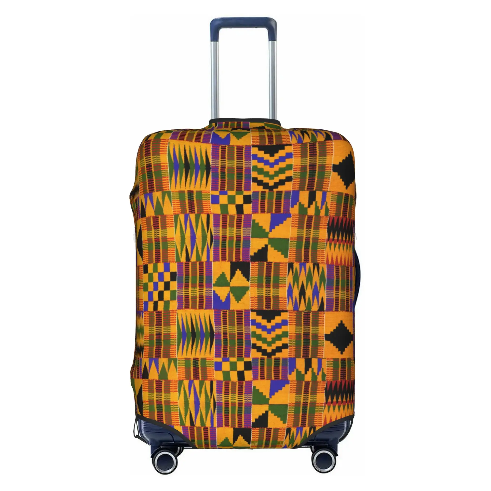 African Ethnic Style Pattern Luggage Cover Protector Fashion Pattern Travel Suitcase Covers for 18-32 Inch