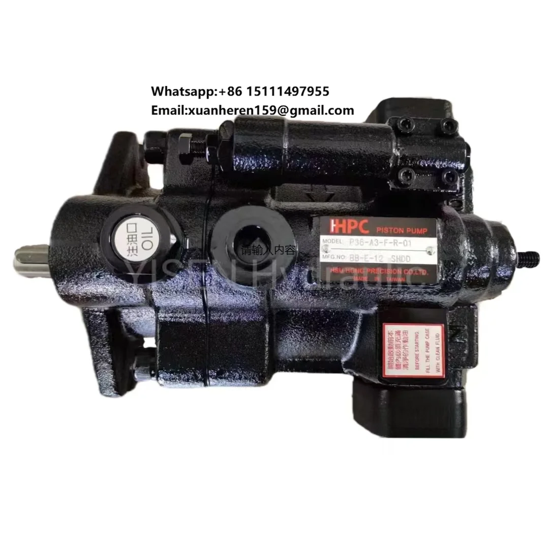 

HPC P36-A3-F-R-01 Taiwan HHPC Plunger Pump P08/P16/P22/P36/P46/P70-A1/A2/A3/A0/B0/B1/B2/B3/B4/C0/C1/C2/C3/C4/ Hydraulic Pumps