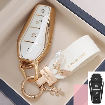 Neue TPU Auto Remote Key Case Abdeckung Schützen Shell Tasche Für BYD Song PRO Qin Plusdmi Atto 3 Han EV Max tang DM Dolphin Zubehör
