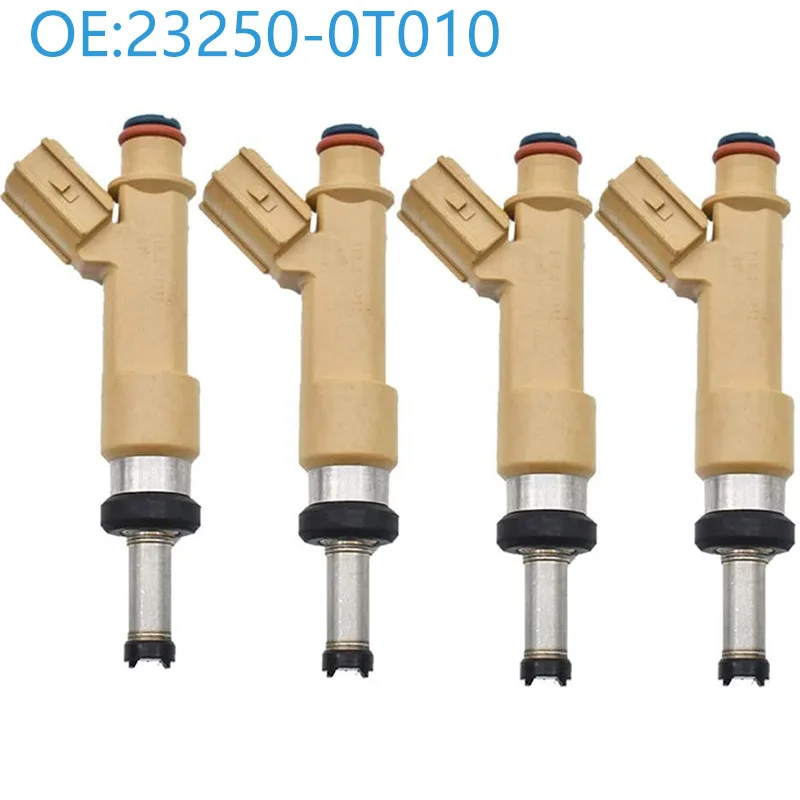 

4 PCS High Quality OEM Fuel Injector 23250-0T010 for Toyota Corolla 1.8L FJ1068 2ZR-FE ZRE15 2009-2015