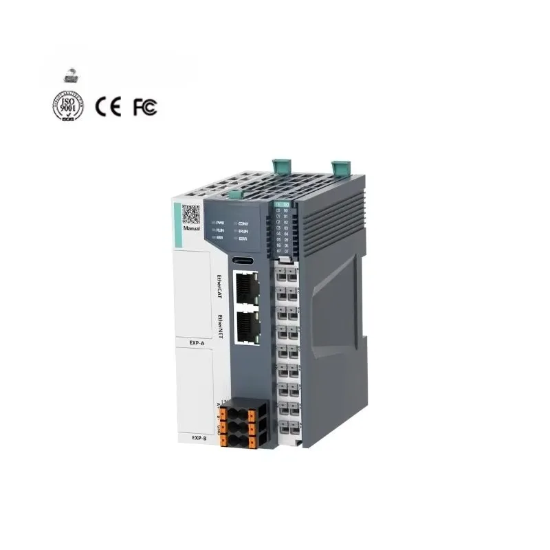 Wecon EtherCAT Card Type PLC A500 Series A521-0808N-D 24VDC Power, High Speed Transistor Output, Support IL/LD/FB/FC/ST