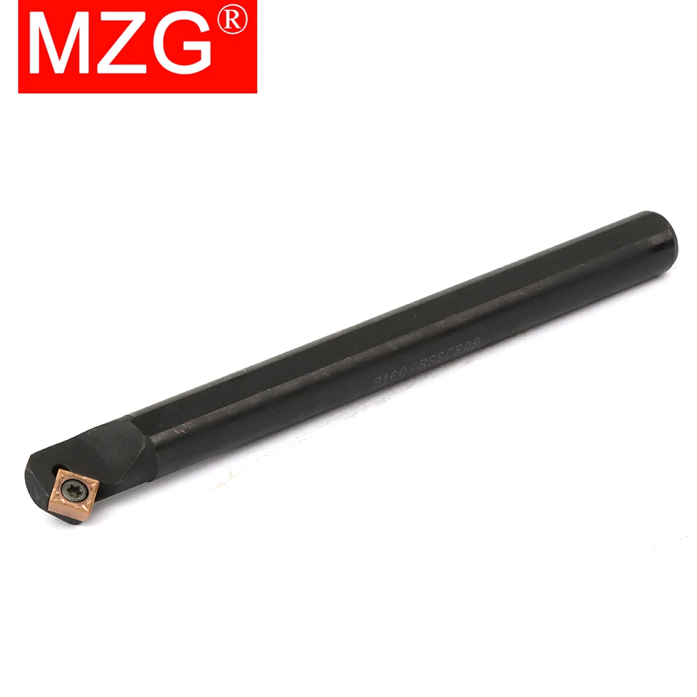 MZG مخرطة تحول أداة S12M S14N S16Q S20R S25S SSSCR SSSCL CNC أداة داخلية حامل عمود تخريم معدني لإدراج SCMT SCGT