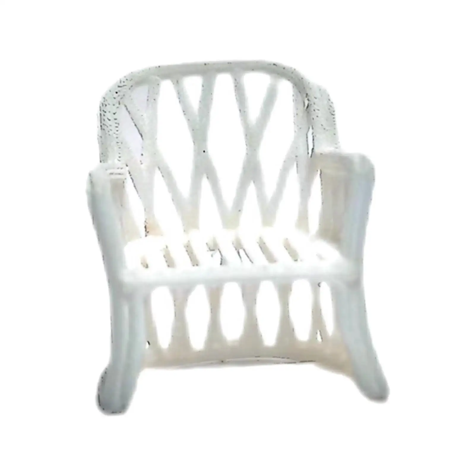 1:64 Scale Furniture Model Couch Chair Table for Diorama Projects