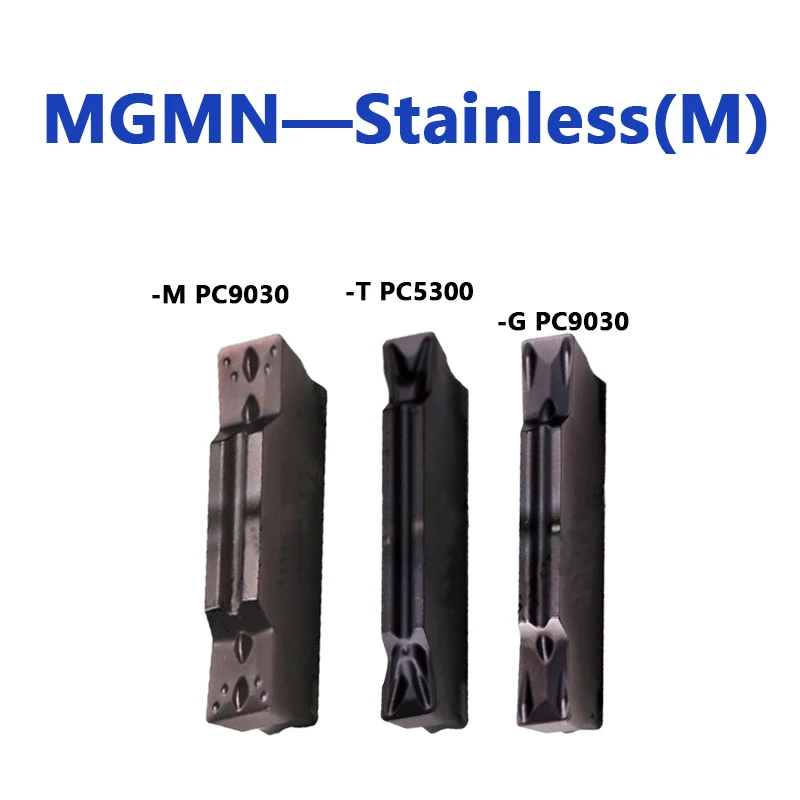 100% Original Inserts MGMN MGMN300-M PC9030 MGMN200-T PC5300 MGMN300-G CNC Inserts Process Stainless Lathe Grooving Turning Tool