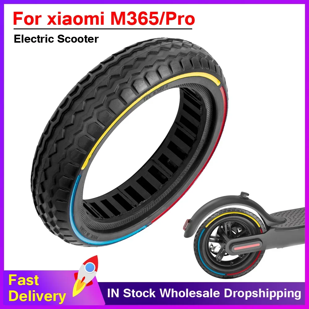 Solid Tire For Xiaomi M365 1S Pro 2 Electric Scooter 8 1/2*2 Inner Tube Front Rear Tyre 8.5x2.0 Durable Wheel Honeycomb Tyres