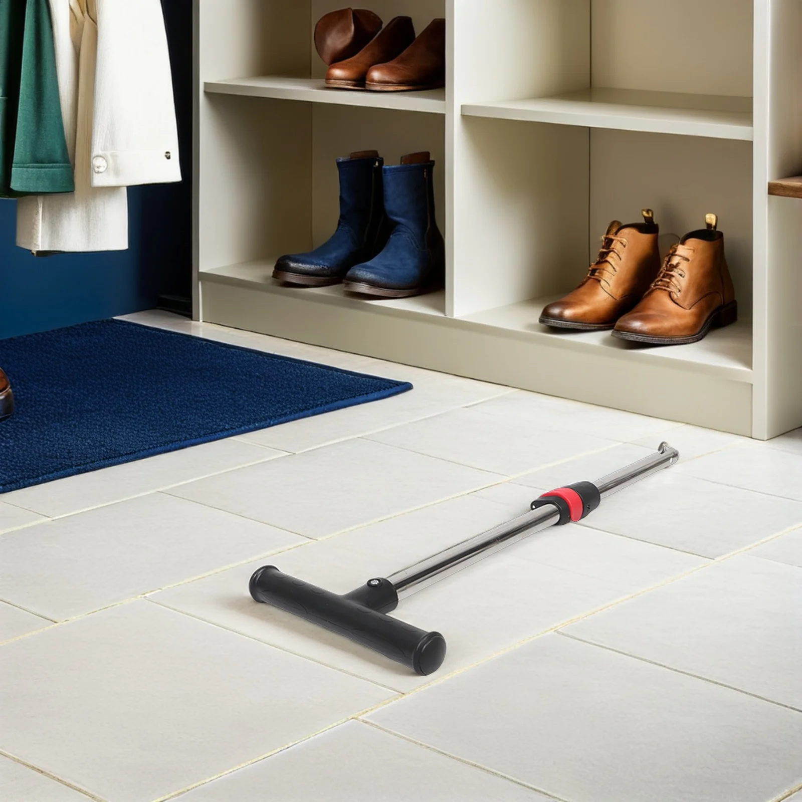 Poignée de remplacement pour poussette, tige de poussée en forme de T, 25 mm, installation facile, poignée confortable pour les longues promenades, accessoires de poussette pour bébé et