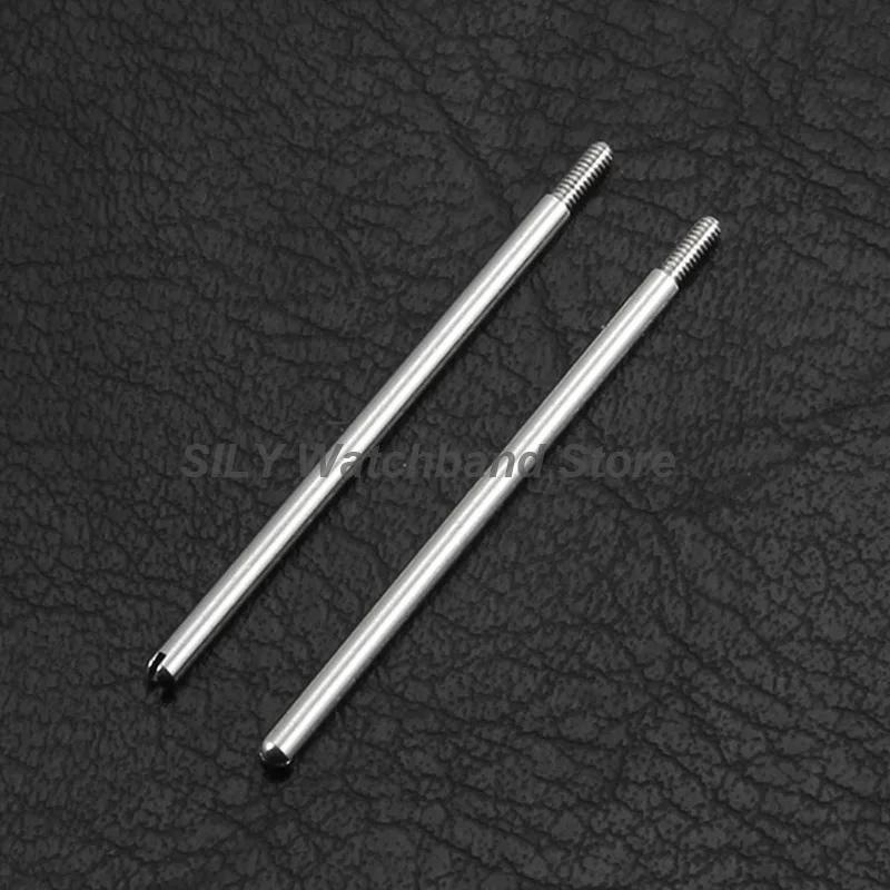 26.5 مللي متر 30.7 مللي متر ساعة موصل قضيب ل كارتييه سانتوس 100 مسامير من الفولاذ المقاوم للصدأ حزام الساعات ربط الصلبة ساعة المسمار التبعي #3