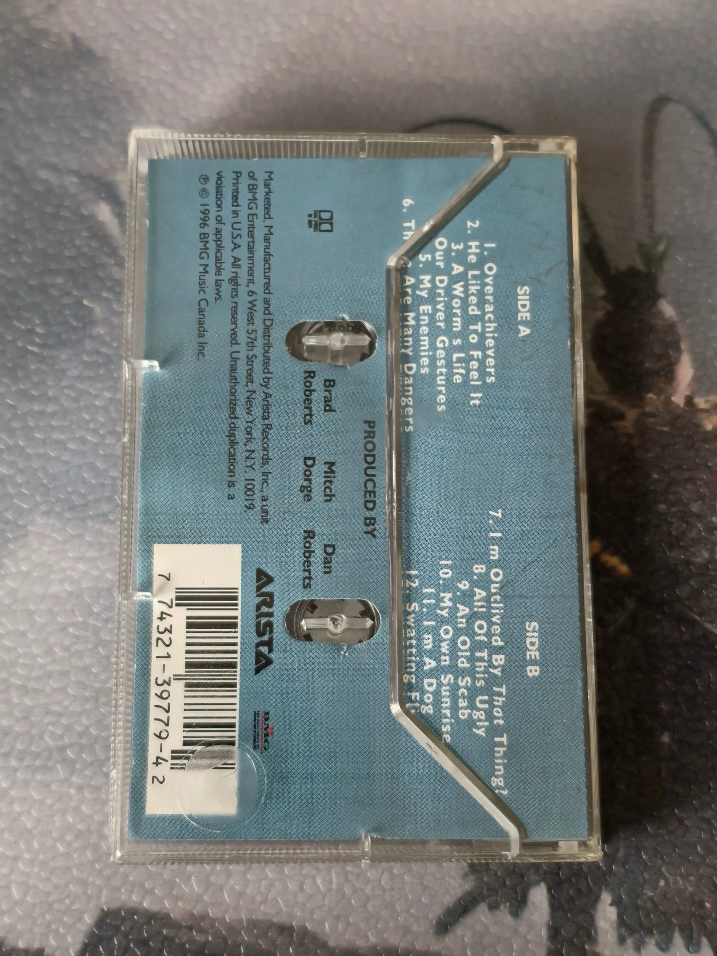 Rock Crash Test Manichini Nastro musicale Album di vita del verme Cassette di sovracorrente Cosplay Walkman Registratore Auto Tracce sonore Scatola regalo