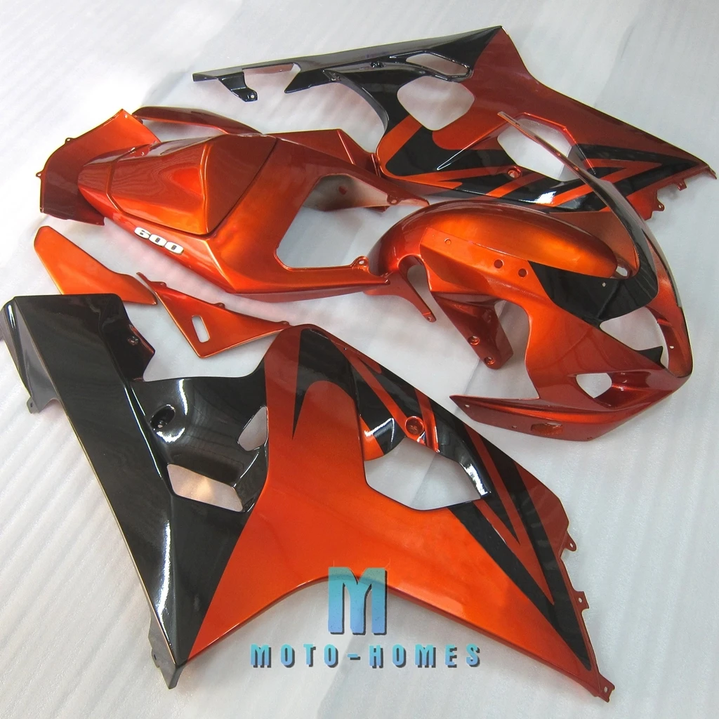New Arrival Bodywork Fairing for SUZUKI GSXR600 GSXR750 2004 2005 04 05 K4 GSX-R600 R750 Injection Molded ZXMT Orange