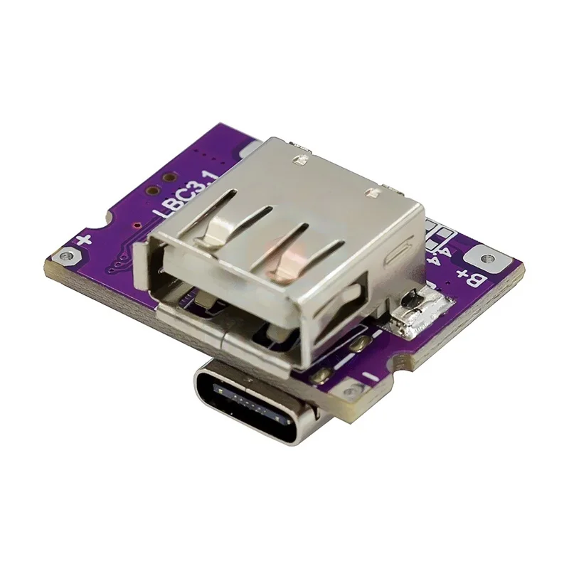 لوحة أم صغيرة لبنك الطاقة من النوع C 3A يمكن شحن وتفريغ الوحدة المتكاملة شحن الهواتف المحمولة من 5 فولت إلى 4.2 فولت #5