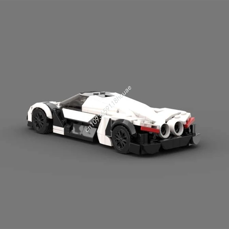 332 pçs moc desvel dezesseis campeões da cidade supercar modelo blocos de construção ideia educação brinquedos aniversário montar presentes natal