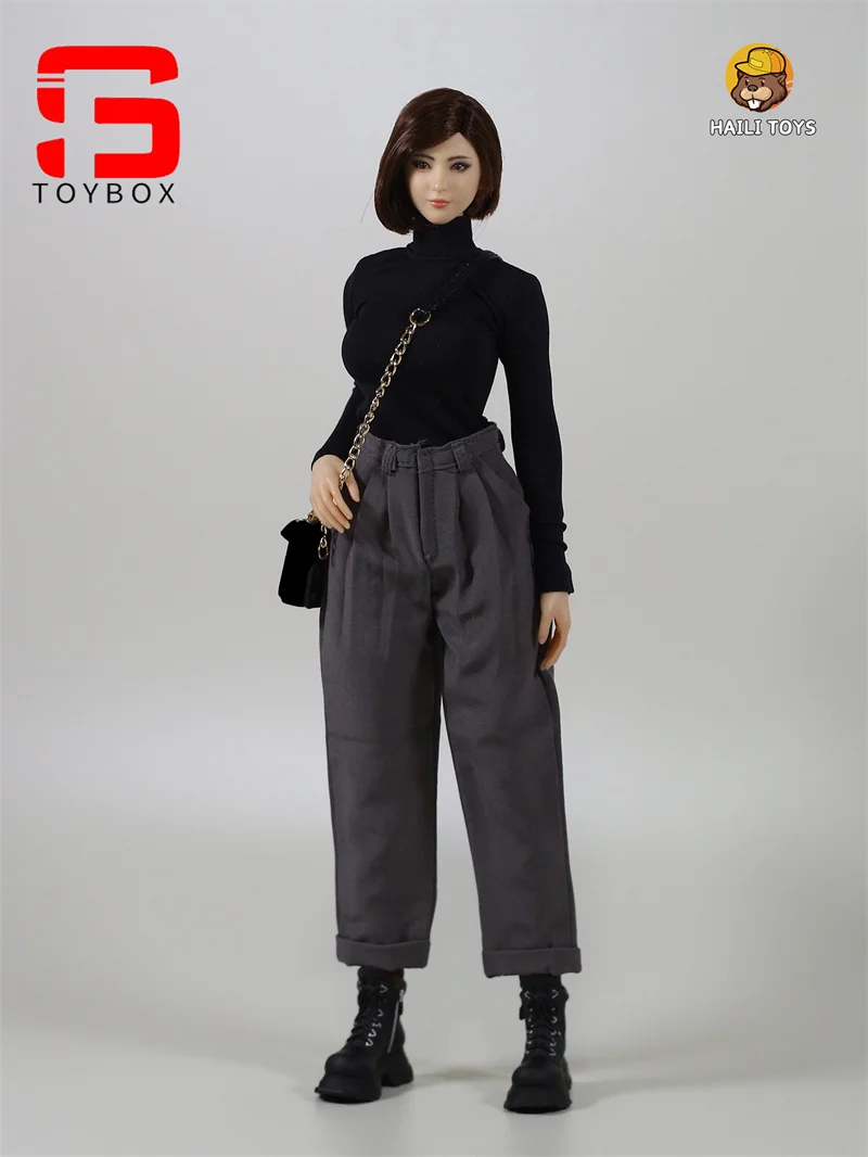 HAILI TOYS HF012 Skala 1/6 Codzienne Krótkie Rękawy Długie Rękawy Spodnie Ubrania Model dla 12-calowej Figurki Żołnierki