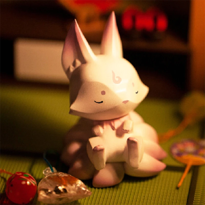 Little Blessing Beast 2 Summer Festival Blind Box Toys Mystery Box Anime Figure Doll Beast Nine-tailed Fox Kawaii Ornaments