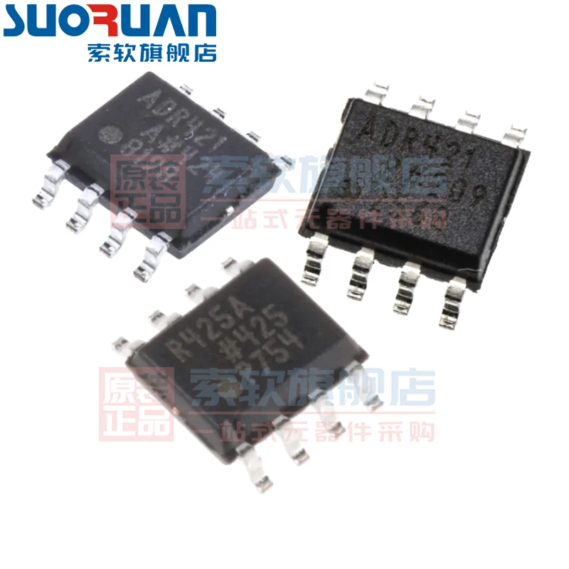 Free shipping    ADR421ARZ ADR421BRZ ADR425ARZ IC SOP-8     10PCS