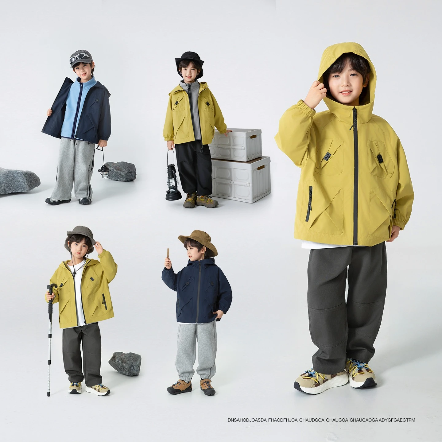 

Куртка-штурмовик для мальчиков — ветрозащитное пальто с капюшоном для детей, весенне-осенняя уличная ветровка, зимняя куртка