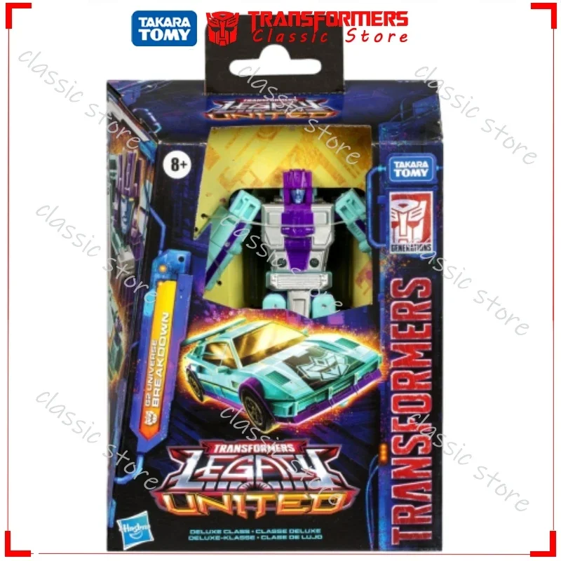 ในสต็อกคลาสสิก Transformers ของเล่น Legacy United Deluxe Class G2 Universe Breakdown Cybertron Autobots Action Figures สะสม