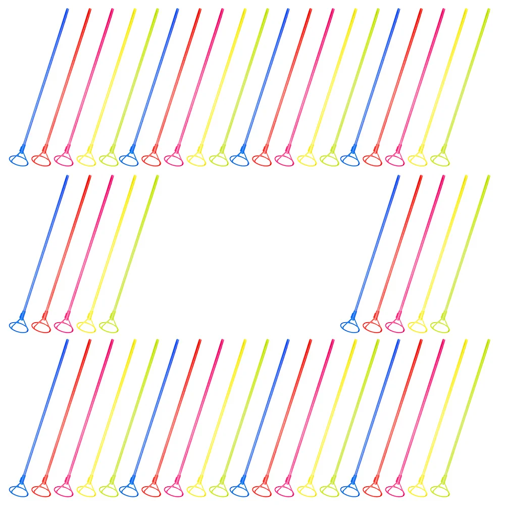 

50Pcs Balloon Sticks and Cups Plastic Balloon Holders for Party Wedding Birthday Table Centerpieces Decoration