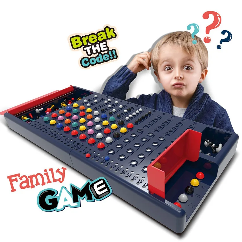 

Code Breaker Game Brain Strategy Kids Educational Toy Them Logic Thinking Coding Skills Parent-Child Interactive Toys