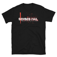 SENSES FAIL One Eight Seven Emo Post-Hardcore Band T-Shirt