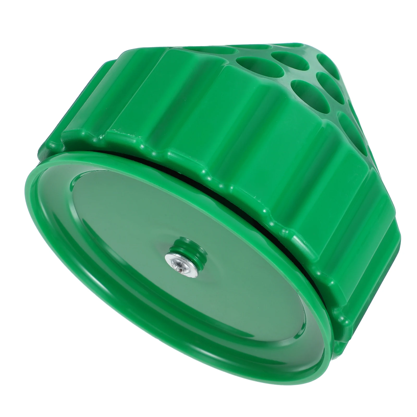 

Rotary Tool Box Drill Bit Holder Organizer Storage Tray Bits Case Slot Jade Plastic Rotating Woodworking Carving Tools Parts Box