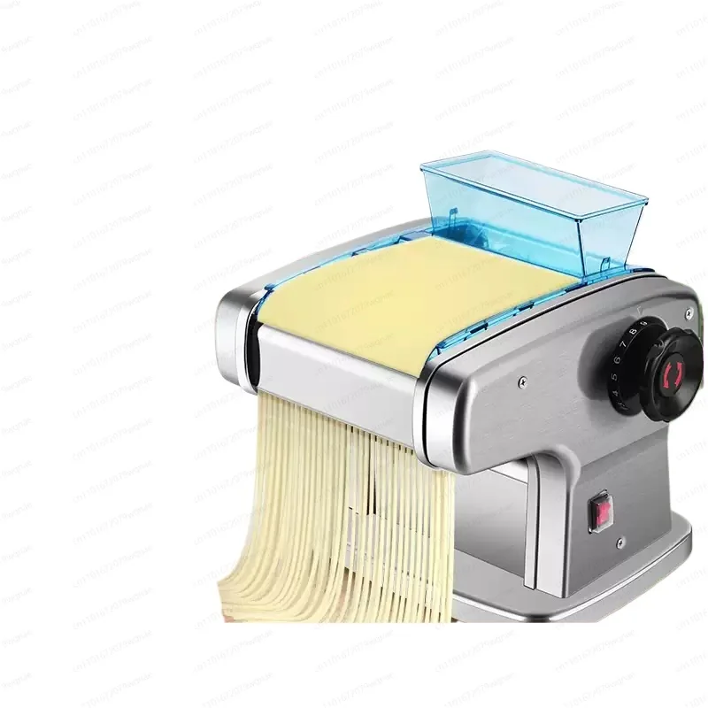 Household & Commercial Electric Noodle Making Machine, Automatic Pasta Maker with Stainless Steel, Small Pasta Press